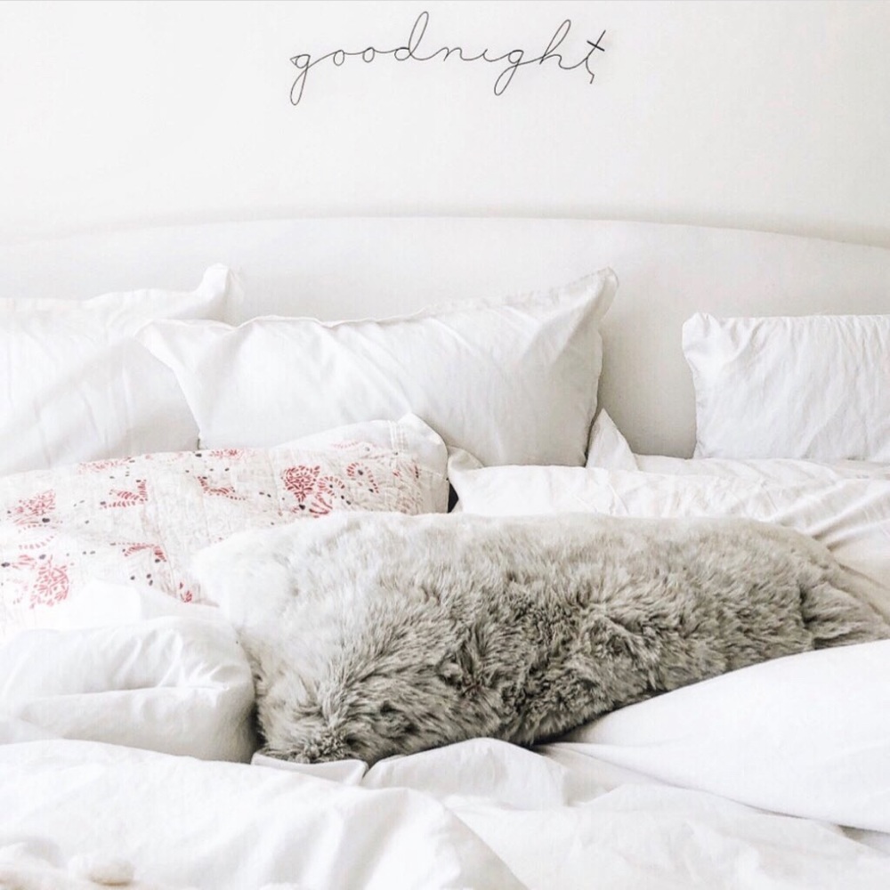Anthropologie goodnight wire sign